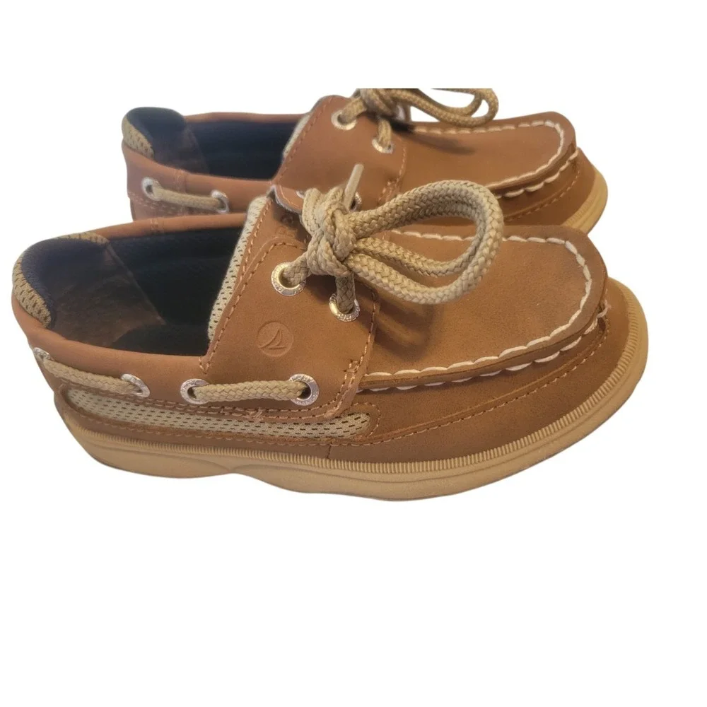 SPERRY LANYARD BOAT‎ SHOES- KIDS 11M